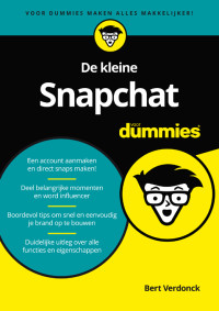 Bert Verdonck — De kleine Snapchat voor Dummies