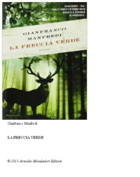 Gianfranco Manfredi — La freccia verde