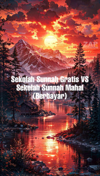 Zainudin — Sekolah Sunnah Gratis VS Sekolah Sunnah Mahal (Berbayar)