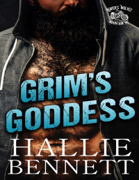 Hallie Bennett — Grim's Goddess: A Curvy Girl MC Romance (Reaper's Wolves Mountain MC)