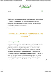 Noémie — Créer son potager en permaculture 8/15 - Le potager permacole