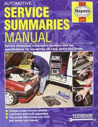 James Robertson, Ian Barnes — Automotive Service Summaries Manual Techbook