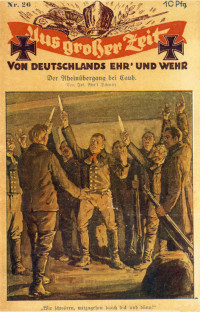 Jos. Adolf Schmitt — Aus großer Zeit 26 - Der Rheinübergang bei Caub