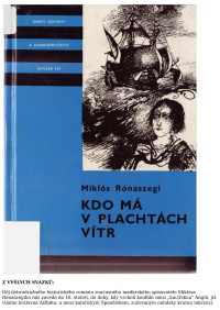 Neznámy autor — KOD 184 - RONASZEGI, Miklos - Kdo ma v plachtach vitr