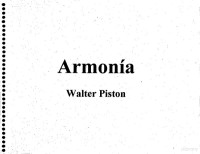 Walter Piston — Armonía (Música)