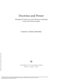Carlos R. Galvao-Sobrinho — Doctrine and Power