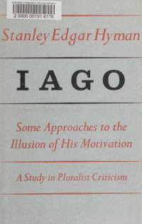 Stanley Edgar Hyman — Iago