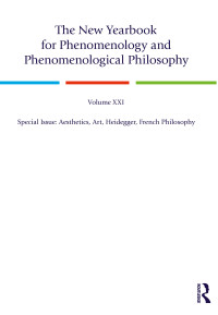 Unknown — The New Yearbook for Phenomenology and Phenomenological Philosophy