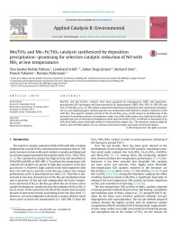 Siva Sankar Reddy Putluru & Leonhard Schill & Anker Degn Jensen & Bernard Siret & Franck Tabaries & Rasmus Fehrmann — Mn/TiO2 and Mn–Fe/TiO2 catalysts synthesized by deposition precipitation—promising for selective catalytic reduction of NO with NH3 at low temperatures