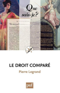 Pierre Legrand — Le droit comparé