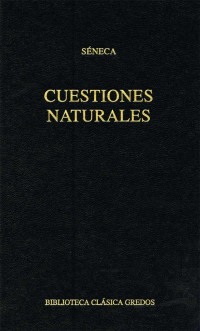 Sneca; — Cuestiones naturales