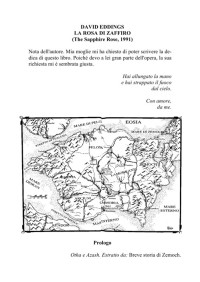 David Eddings — La rosa di zaffiro