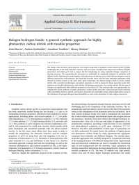 Jesús Barrio & Andrea Grafmüller & Jonathan Tzadikov & Menny Shalom — Halogen-hydrogen bonds_ A general synthetic approach for highly photoactive carbon nitride with tunable properties