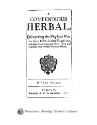 John Archer — Archer's Herbal