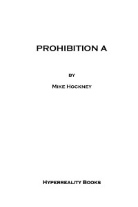 Mike Hockney — Prohibition A