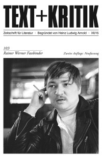 Michael Töteberg — TEXT+KRITIK 103/2. Aufl. Neuf. - Rainer Werner Fassbinder