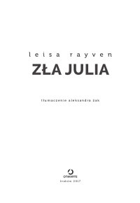 Rayven; Leisa — Zła Julia