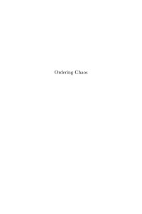 Balint, Bridget K.; — Ordering Chaos