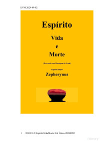 Zepherynus — Espírito vida e morte