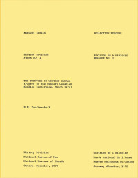 S. M. Trofimenkoff — Twenties in Western Canada: Papers of the Western Canadian Studies Conference, March 1972