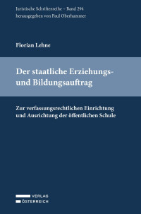 Florian Lehne; — Lehne, Erziehungs- und Bildungsauftrag, JS 294 -- Id 2021.indd