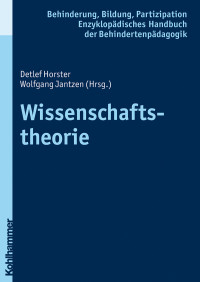 Detlef Horster, Wolfgang Jantzen & Detlef Horster — Wissenschaftstheorie