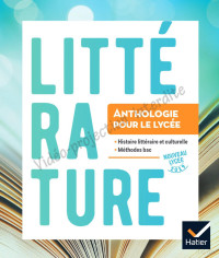 Aurélie Renault, Zélie Tessier, Roselyne Milani, Françoise Besson, Elisabeth Surace, Régis Lefort — Anthologie Lycée : Français 2de/1re - Livre élève (Éd. 2019)