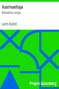 Larin-Kyösti — Vuorivaeltaja