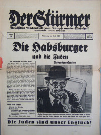 Julius Streicher — Der Stürmer 1938 Nr 16