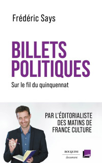 Frédéric Says — Billets politiques