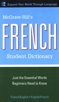 Jacqueline Winders — Mcgraw-Hill'S French Student Dictionary