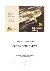 Unknown — Cztery tony salwą