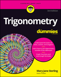 Sterling, Mary Jane; — Trigonometry for Dummies