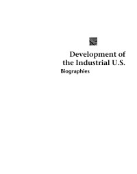 Unknown — U X L Development Of The Industrial U S Reference Library V 2 Biographies