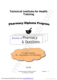 reid — Review of Pharmacy.doc