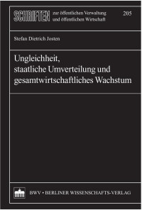 Josten, Stefan Dietrich — Ungleichheit, staatliche Umverteilung und gesamtwirtschaftliches Wachstum