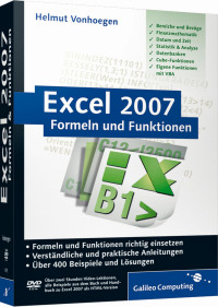 Helmut Vonhoegen — Excel 2007 – Formeln und Funktionen