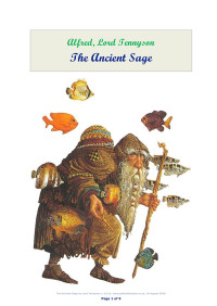 Unknown — The Ancient Sage by Lord Tennyson