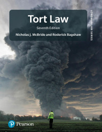 McBride, Bagshaw — Tort Law