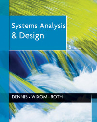 Alan Dennis — Systems Analysis & Design