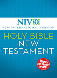 Zondervan; — NIV, Holy Bible, New Testament, Red Letter