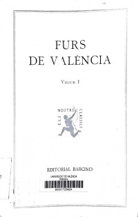 Germà Colom  — Furs de València