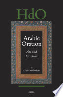 Tahera Qutbuddin — Arabic Oration: Art and Function