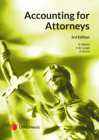 Adams; — Accounting for Attorneys 3rd Edition