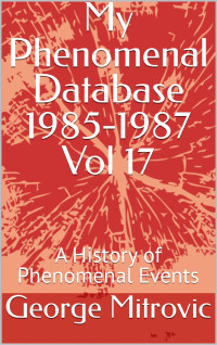 George Mitrovic — My Phenomenal Database 1985-1987 Vol 17