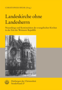 Christopher Spehr — Landeskirche ohne Landesherrn