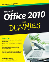 Wallace Wang — Microsoft Office 2010 For Dummies