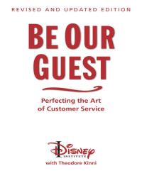 The Disney Institute — Be Our Guest