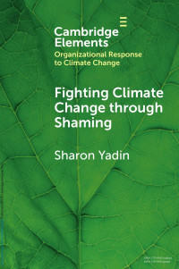 Sharon Yadin — Fighting Climate Change through Shaming