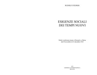 Rudolf Steiner — Esigenze sociali dei tempi nuovi